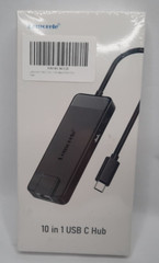 Lemorele 10 in 1 USB C Hub Multiport Adapter Black Docking Station