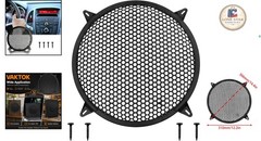 Durable 12-Inch Black Subwoofer Cover – Perfect for Home Theater and Car Audio