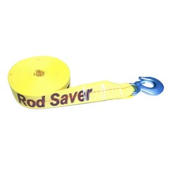 ROD SAVER WSY30 HEAVY-DUTY WINCH STRAP REPLACEMENT – YELLOW – 2″ X 30′