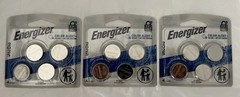 Lot Of 3 – Energizer 2025 Lithium Batteries. 2025BP-4 3v CR2025 Fresh