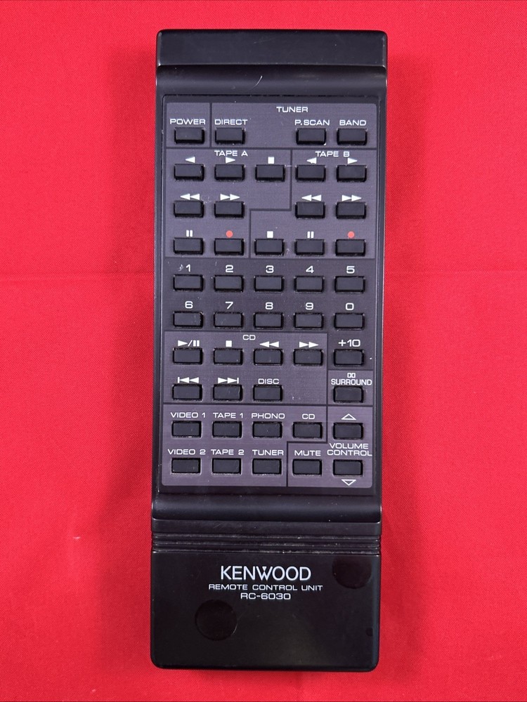Genuine Kenwood RC-6030 OEM Remote Control Tested