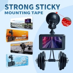6 Pcs Dash Cam Adhesive Pads, Double Sided Pads for Car…