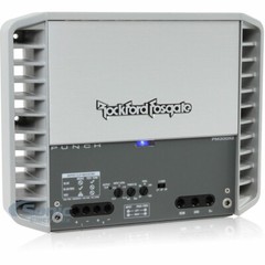 Rockford Fosgate PM300X2 300W 2-Channel Marine Amplifier w/ 4 Gauge Amp Kit NVX