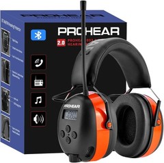 PROHEAR 033 2.0 Upgraded Bluetooth Hearing Protection AM FM Radio Headphones
