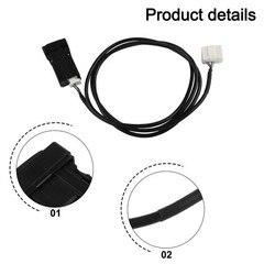 20Pin Auxiliary Stereo Adaptor for Toyota Cars 2007 2009 with AUX Cable