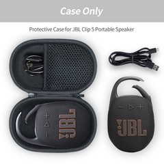 Case for JBL Clip 5 Portable Bluetooth Speaker, Cover for JBL Clip 5 Speaker, Wa