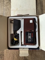 Vintage GE Voice Activated Microcassette Recorder 3-5328A & Box & Manuals READ
