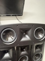Klipsch Quintet Speakers 4.0 Wired Black Home Theater Center 3 Satellites TESTED