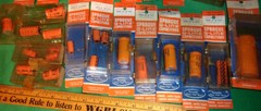 (41) Sprague Low Voltage ORANGE Capacitors NOS (Hong Kong) for Transistor Radios