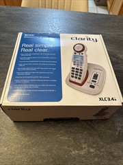 Clarity 59234.001 Dect 6.0 Extra-loud Big-button Speakerphone With Talking #JJ