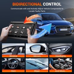 ANCEL X6 Car Diagnostic Tool Bidirectional All Systems OBD2 Scanner Code Reader