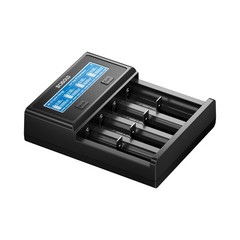 Smart Battery Charger 4A Fast Charging for Rechargeable Li-ion Ni-MH Ni-Zn