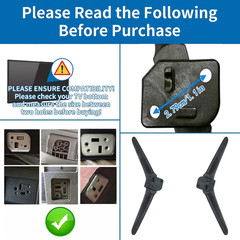 Compatible with Hisense TV Legs Stand Base Replacement for 32/40/43 Inch Select