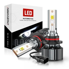 For GMC Sierra 2500HD 3500HD 2015 LED Headlight High/Low Beam Bulbs White 6500K