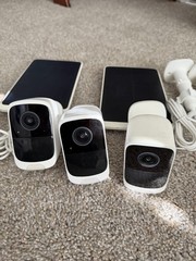 Safemo 4 Camera Set 4K Security Cameras Wireless Outdoor/Indoor, Battery Cameras