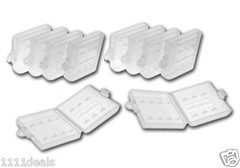 10 PCS Plastic Battery Case for AAA Size Batteries