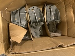 3 Pack 1506561-0031 AZ/EL 90cm Satellite Mount Canister & Reflector Bracket