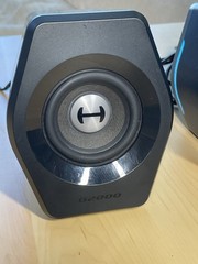 Edifier G2000 Bluetooth RGB Powered Speakers AUX USB Tested Working Pair