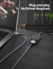 New HDMI A to DVI Adapter Cable 6Ft High Speed Gold-Plated Plug/Play Fast Ship