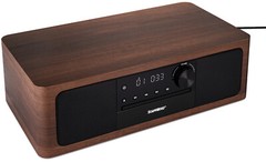 SoundBeast Stereo Shelf System CD Player, Bluetooth, FM Radio, USB Playback, Aux