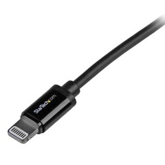 Startech Startech 1M 3Ft Black Apple 8-Pin Lightning Connector To Usb For –