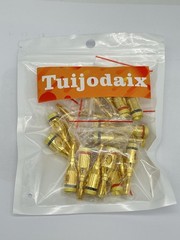 12 Pairs Open Screw Type Banana Plugs for Speaker Wire Home Theater Stereo