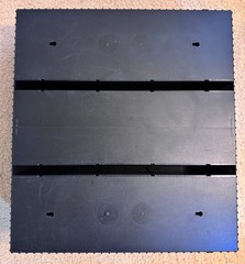 Laserline 90 CD Media Storage Holder Rack Case Organizer Black Wall Mountable