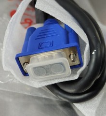 Male to Male Cable 089G 725HAA- DB VGA/SVGA 15Pin. Loc 5D-13