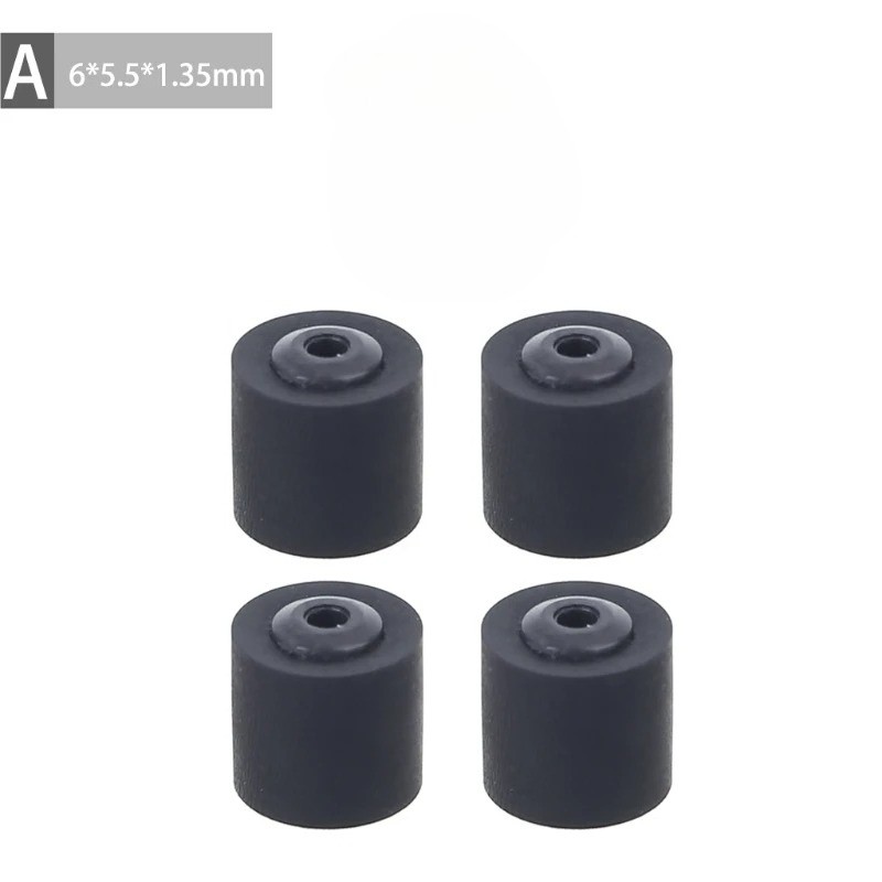 4PC/Set Pinch Roller Cassette Decks Boomboxes for Sony Akai SANYOTape Recorder