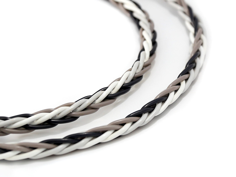 KnuKonceptz Krux Interlaced Braid 3D Copper 12 Gauge Speaker Wire Bi-Wire Cable