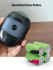 Wine Bottle Opener Shaver Razor Hair Removal Ni-MH 4.8V 0.5-0.7Ah Battery