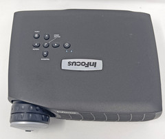 InFocus LP70+ IN10 Mobile DLP Video Projector with Cables 113 Lamp Hours Used
