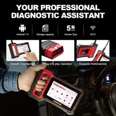 OBD2 Scanner Engine Transmission ABS SRS Code Reader OBDII Diagnostic Scan Tool