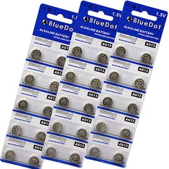 30 X AG13 LR44 LR1154 SR44 A76 357A 303 357 Alkaline Coin Cell Button Battery