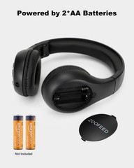 Wireless FM Radio Ear Muffs with Adjustable Headband – Perfect for Jogging