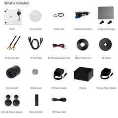 Fluance RT85 Vinyl Turntable, PA10 Preamp, Ai41 Powered 5″ Bookshelf Speakers