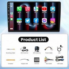 JBL For Toyota Camry 2007-2011 Android Apple CarPlay GPS Navi Car Stereo Radio