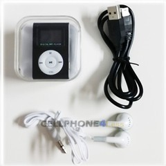 MP3 Music Player With Digital LCD Screen Mini Clip Support 32GB MicroSD