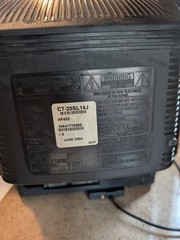 Panasonic Tau CT-20SL14J 20″ CRT TV Flat Screen Retro Gaming A/V Component Input