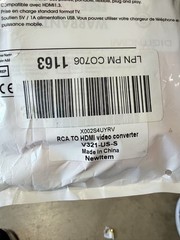 DIGITNOW HDMI to RCA AV Converter Adapter PAL NTSC for PS3 DVD VHS
