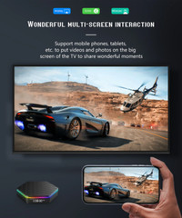 2024 Upgraded T95Z Plus Smart Android 12 TV Box Quad Core 6K 4K HD Stream Player