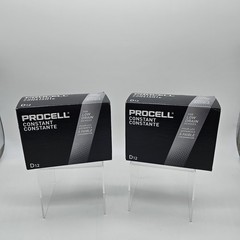 24 Duracell Procell D Constant Alkaline Batteries (2 cartons of 12 each)