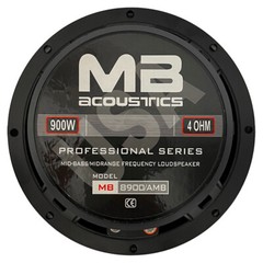 1 pair 8″ Midrange Bullet Speaker 900W 42oz magnet 2″ Bullet VC 4Ω MB Acoustics