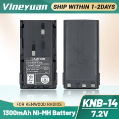 1PC 1300mAh KNB-14 KNB-15A Ni-MH Battery for TK-260 TK-270 TK-272 TK-360 TK-2100
