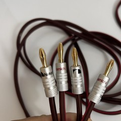 Nakamichi 2 Qty. 10 ft. & Gear it 3 ft. 24 K Gold Plated Banana Plugs OFC Cable