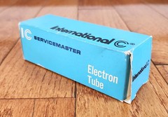 INTERNATIONAL C IC SERVICEMASTER ELECTRON TUBE 6CA7 EL34 MADE IN W GERMANY NOS