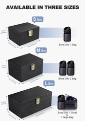 Small Versatile Faraday Box with Carbon Fiber Pouch – Blocks Keyless Signals