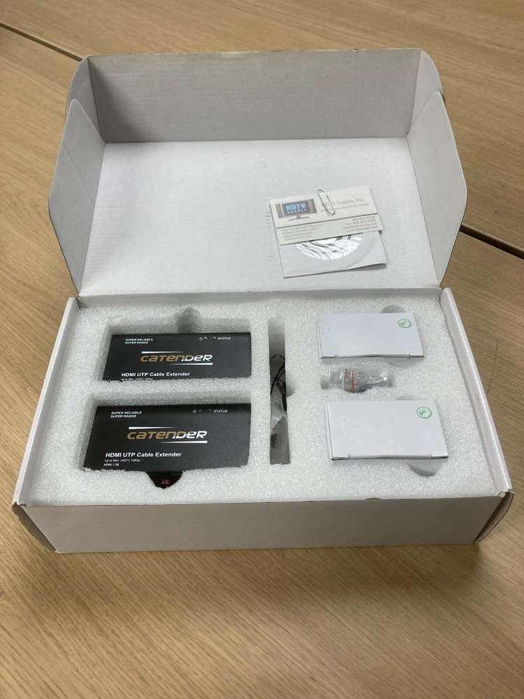 CATENDER HDMI UTP CABLE EXTENDER KIT Up to 30m with IR (HDTV 1080P) HDMI 1.3B