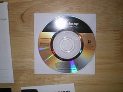 SanDisk Sansa Clip Zip MP3 Player Installation CD and Quick Start Guide