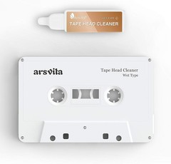 Easy-to-Use Cassette Head Cleaner with Cleaning Solution for Crystal Clear Sound